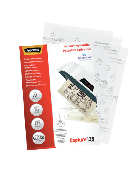 Fellowes 5396301 pellicola per plastificatrice 25 pz