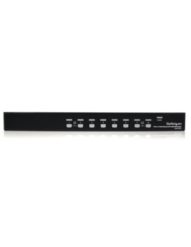 StarTech.com Switch KVM DVI USB a 8 porte montabile a rack 1U