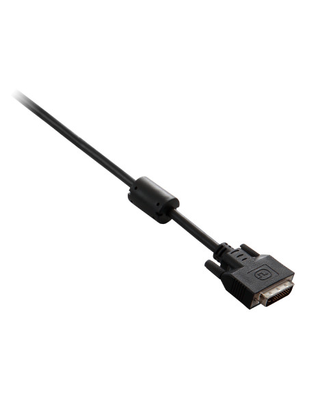 V7 Cavo video nero da DVI-D maschio a DVI-D maschio 2m 6.6ft