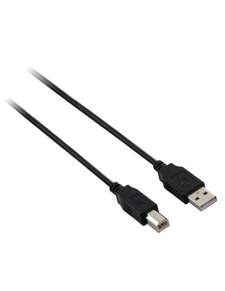 V7 Cavo USB nero da USB 2.0 A maschio a USB 2.0 B maschio 3m 10ft