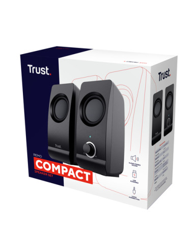Trust Remo 2.0 1-via Nero Cablato 8 W