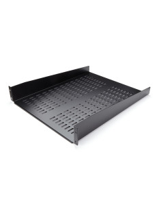 StarTech.com Ripiano per montaggio a rack con fessure 22" 2U - Ripiano per armadio server rack fisso - 22 kg 2