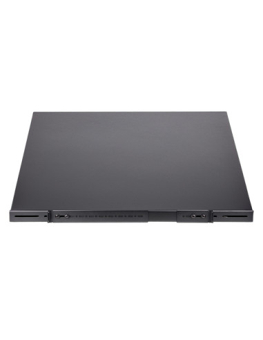 StarTech.com Ripiano 1U regolabile per montaggio su rack 19" - Robusto ripiano per armadio server rack 19 pollici - Mensola Univ
