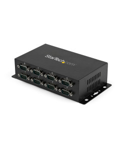 StarTech.com Hub adattatore USB a DB9 RS232 seriale 8 porte – Guide DIN industriali DIN e montabile a parete