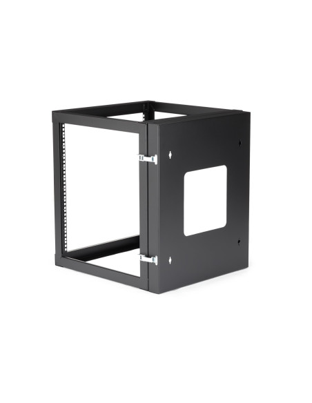 StarTech.com Server rack 12U a giorno per montaggio a parete con cerniera 22"