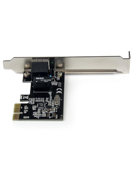 StarTech.com Scheda di Rete Ethernet PCI express x4 ad 1 porta da 10Gb - Adattatore PCIe NIC Gigabit Ethernet a doppio profilo