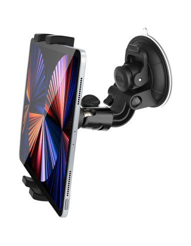 Techly Supporto Universale da Auto con Ventosa per Tablet 7-10.1" (I-TABLET-VENT)