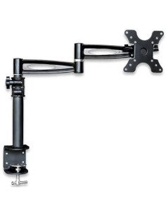 Techly Supporto da scrivania per Monitor 13-27'' braccio lungo inclinabile (ICA-LCD 502BK)