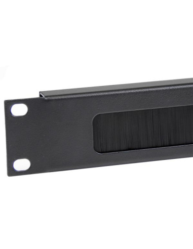 StarTech.com Pannello di gestione cavi per server rack orizzontale con spazzola a listello 1U