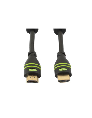 Techly Cavo HDMI High Speed con Ethernet A/A M/M con Ferrite 15m (ICOC HDMI-FR-150)