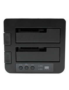 StarTech.com Docking Station per Hard Disk a 2 Slot - Duplicatore Standalone USB 3.0 (5 Gbps)/eSATA per SSD/HDD SATA III 2.5/3.5 2