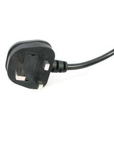 StarTech.com Cavo di Alimentazione per Notebook da 1m Cavo Elettrico AC di Ricambio per Alimentatori Laptop da UK BS1363 a C7, 2 2