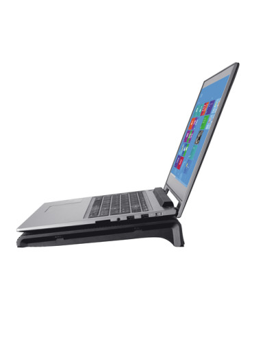 Trust 20104 base di raffreddamento per laptop 43,9 cm (17.3") Nero