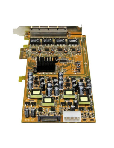 StarTech.com Scheda di rete PCIe Gigabit Power over Ethernet a 4 porte - Adattatore PCI express PSE / POE - NIC