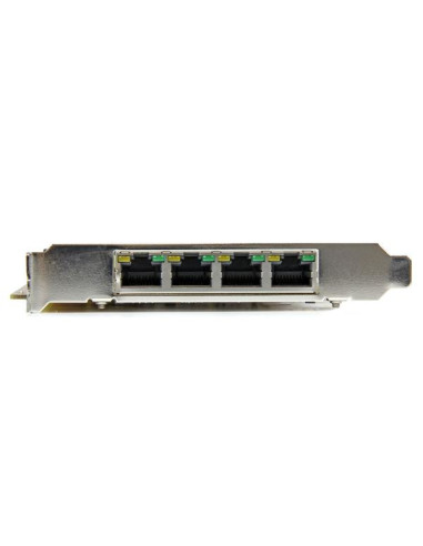 StarTech.com Scheda di rete PCIe Gigabit Power over Ethernet a 4 porte - Adattatore PCI express PSE / POE - NIC