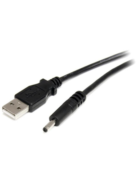 StarTech.com Cavo di alimentazione USB a spina 5,5mm - Connettore barrel Jack di tipo H - 5V DC - 2m