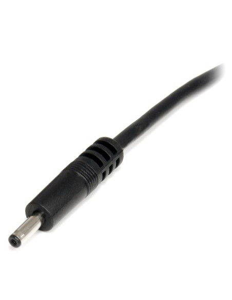 StarTech.com Cavo di alimentazione USB a spina 5,5mm - Connettore barrel Jack di tipo H - 5V DC - 2m