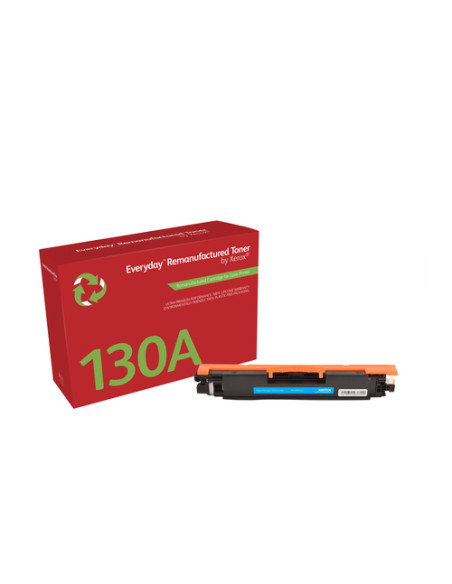 Everyday Rigenerato Toner rigenerato Everyday™ di Xerox Ciano compatibile con HP 130A (CF351A), Capacità standard
