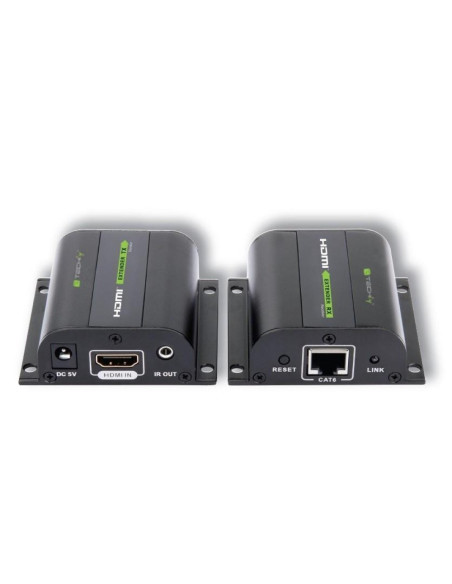 Techly Extender HDMI Full HD 3D IR su cavo Cat.5E/6/6A/7 60m Autoregolato (IDATA EXT-E70I)