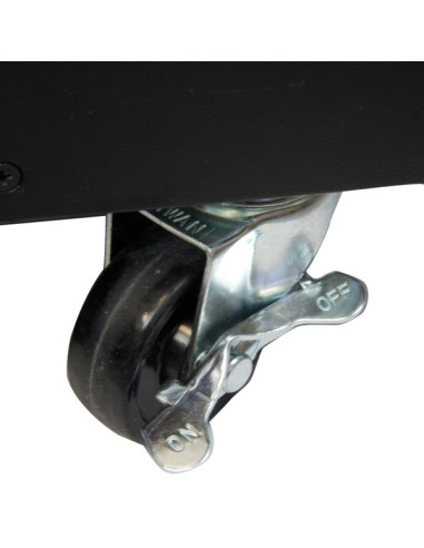 StarTech.com Server Rack a 4 Montanti 9U Open Frame, Armadio Rack di Rete 19"con Ruote, Piccolo Rack Server per spazi ristretti 