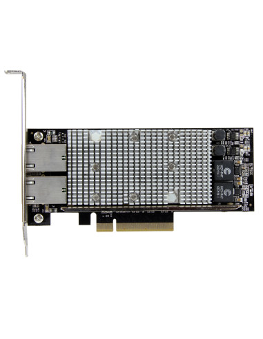 StarTech.com Scheda di rete PCI express a 2 porte 10 Gbase-T Ethernet con Chipset intel X540
