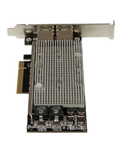 StarTech.com Scheda di rete PCI express a 2 porte 10 Gbase-T Ethernet con Chipset intel X540