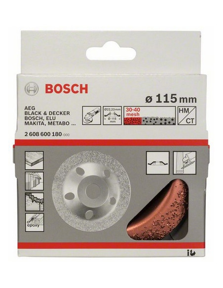 Bosch 2 608 600 180 accessorio per smerigliatrice Disco abrasivo