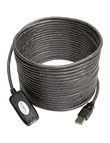 Techly Cavo Prolunga Attivo USB2.0 Hi-Speed 10m (IUSB-REP10TY)