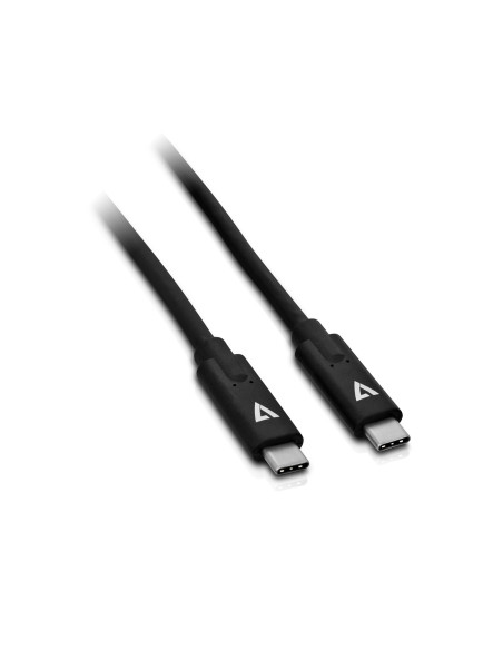 V7 Cavo USB nero da USB-C maschio a USB-C maschio 2m 6.6ft