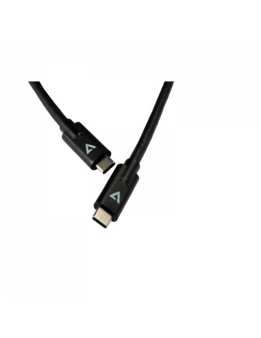 V7 Cavo USB nero da USB-C maschio a USB-C maschio 2m 6.6ft