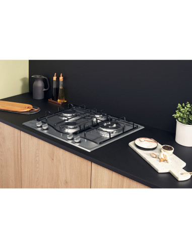 Hotpoint Ariston Piano cottura a gas PCN 642 T/IX/HAR