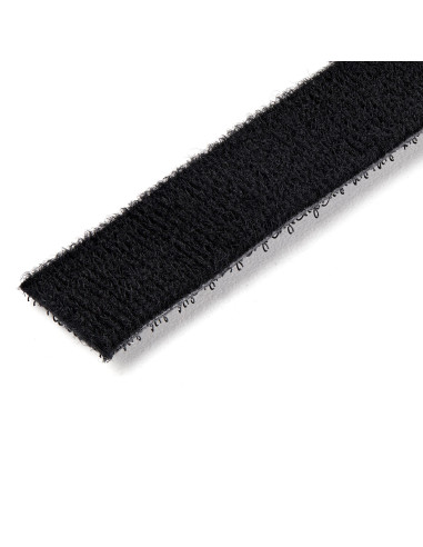 StarTech.com Rotolo di nastro a strappo da 30,5 m - Fascette riutilizzabili da tagliare su misura - Feltro adesivo autobloccante