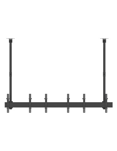 Multibrackets 3507 Supporto per display espositivi 165,1 cm (65") Nero