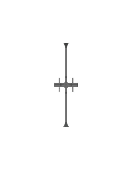 Multibrackets 3620 Supporto per display espositivi 165,1 cm (65") Nero