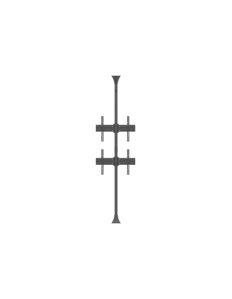 Multibrackets 3637 Supporto per display espositivi 165,1 cm (65") Nero