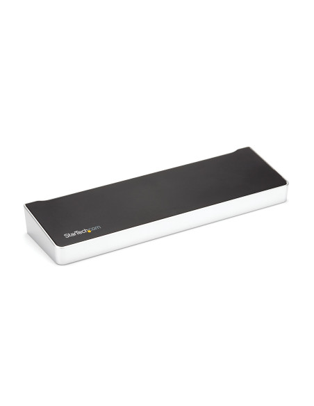 StarTech.com Docking Station USB-C per triplo monitor UHD 4K, Mac e Windows, Dock USB C a HDMI e DisplayPort, Hub a 5 porte USB 
