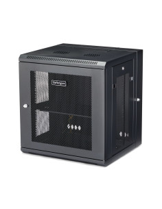 StarTech.com Armadio per Server Rack Montabile a Parete 12U - Armadio a Cerniera fino a 17" (43cm) di profondità