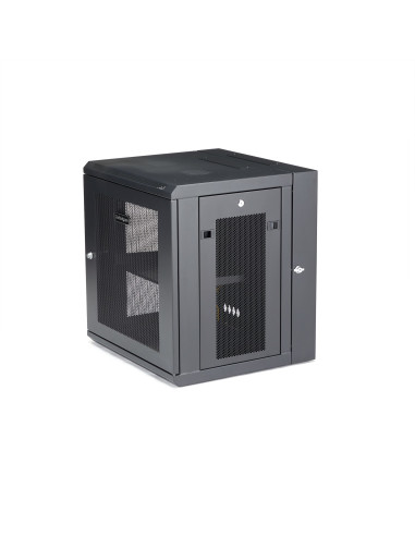 StarTech.com Armadio per Server Rack Montabile a Parete 12U - Armadio a Cerniera fino a 17" (43cm) di profondità