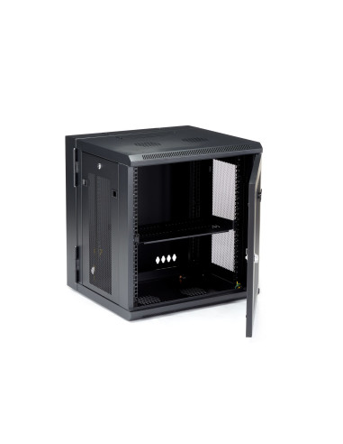 StarTech.com Armadio per Server Rack Montabile a Parete 12U - Armadio a Cerniera fino a 17" (43cm) di profondità
