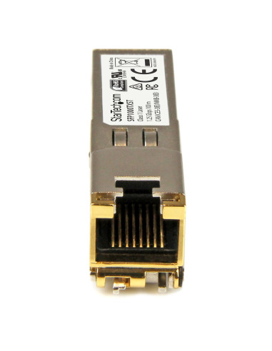 StarTech.com Modulo Ricetrasmettitore in Rame SFP+ RJ45 Gigabit Conforme MSA - 1000BASE-TX