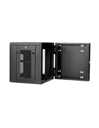 StarTech.com RK1224WALHM rack 12U Da parete Nero