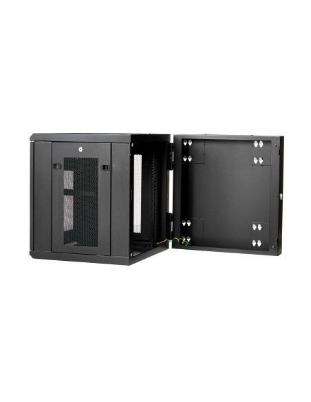 StarTech.com RK1224WALHM rack 12U Da parete Nero