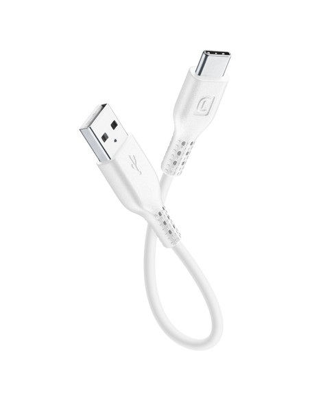 Cellularline Power Cable 15cm - USB-C Cavo USB-C per ricarica e trasferimento dati