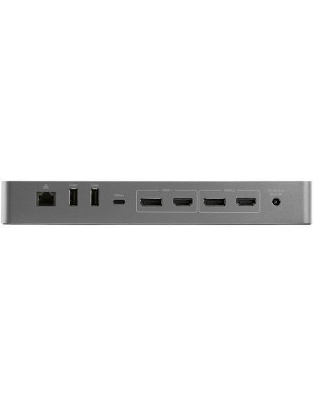 StarTech.com Dock Thunderbolt 3 compatibile con USB-C - Doppio monitor 4K 60Hz DisplayPort 1.4 o doppio display HDMI - Laptop Do