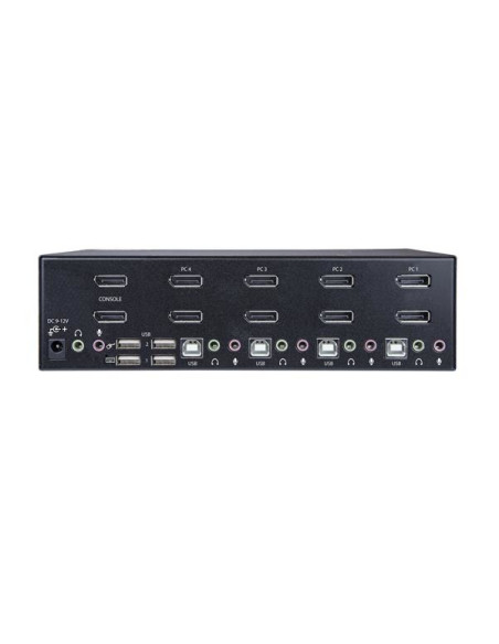 StarTech.com Switch KVM a 4 porte per Dual DisplayPort - 4k 60Hz