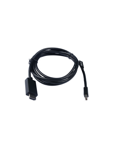 V7 Mini DisplayPort maschio a HDMI maschio, 2 metri 6,6 piedi, unidirezionale da DisplayPort nero, video Full 1080P