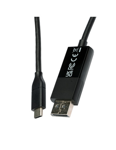 V7 V7UCDP-2M adattatore per inversione del genere dei cavi USB Type-C 3.2 Gen 1 DisplayPort Nero