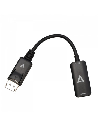 V7 V7DPHDMIACTV cavo e adattatore video DisplayPort HDMI Nero
