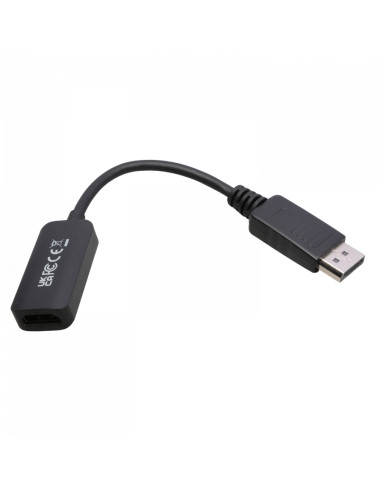 V7 V7DPHDMIACTV cavo e adattatore video DisplayPort HDMI Nero