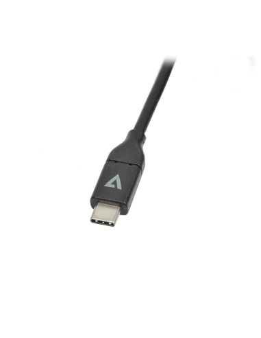 V7 V7UCVGA-2M cavo e adattatore video VGA (D-Sub) USB tipo-C Nero